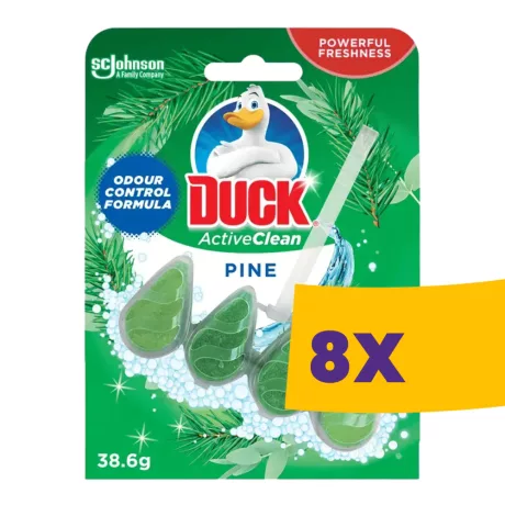 Duck Active Clean WC-öblítő rúd Pine 38,6g (Karton - 8 db)