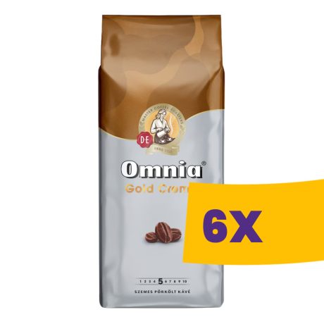 Omnia Gold Crema szemes kávé 1000g (Karton - 6 db)