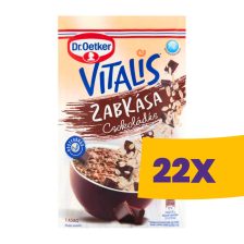   Dr. Oetker Vitalis zabkása Csokoládés 48g (Karton - 22 db)