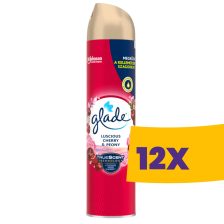   Glade by Brise légfrissítő aeroszol Zamatos Cseresznye & Bazsarózsa 300ml (Karton - 12 db)