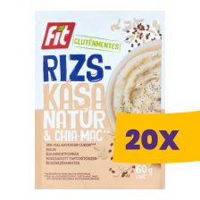 Fit rizskása Chia mag & Inulin 60g (Karton - 20 db)