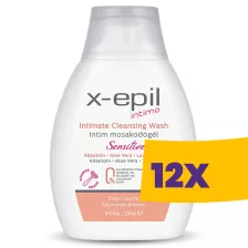   X-Epil Intimo Sensitive lágy intim mosakodógél 250ml (Karton - 12 db)