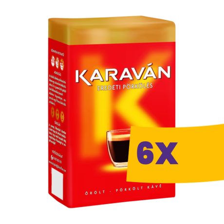 Douwe Egberts Karaván őrölt kávé 900g (Karton - 6 db)