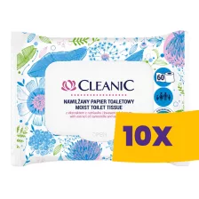 Cleanic nedves toalettpapír 60db (Karton - 10 csomag)