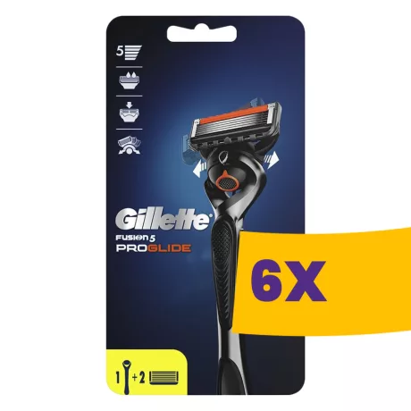 Gillette Fusion5 ProGlide borotva + 1db betét (Karton - 6 db)