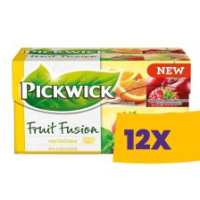   Pickwick Fruit Fusion gyümölcstea variációk Sárga 20 filter (Karton - 12 csomag)