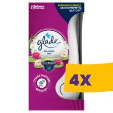   Glade Sense & Spray automata légfrissítő készülék Japánkert 18ml utántöltővel (Karton - 4 csomag)