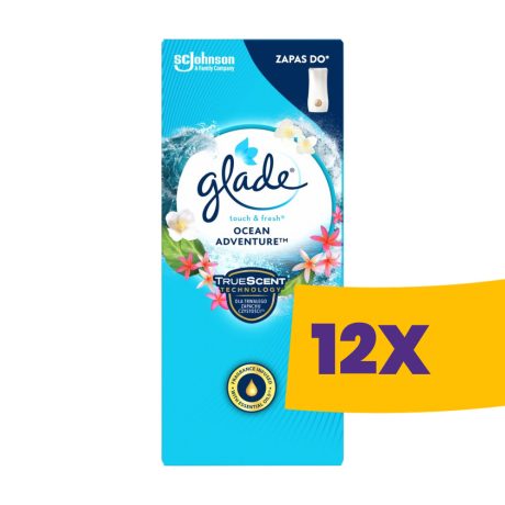 Glade Touch & Fresh Ocean Adventure légfrissítő utántöltő 10ml (Karton - 12 db)