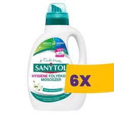  Sanytol Hygiene univerzális folyékony mosószer - 34 mosás 1,7L (Karton - 6 db)