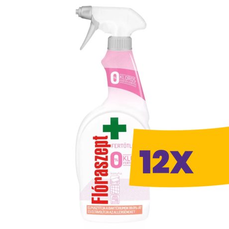Flóraszept fertőtlenítő konyhai spray 0% klórtartalom 700ml (Karton - 12 db)
