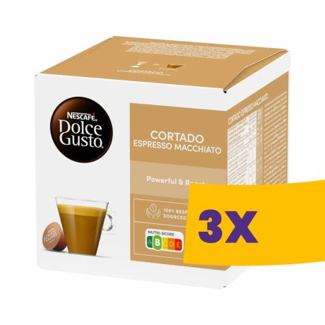 Nescafé Dolce Gusto Cortado kávékapszula 16db (Karton - 3 csomag)