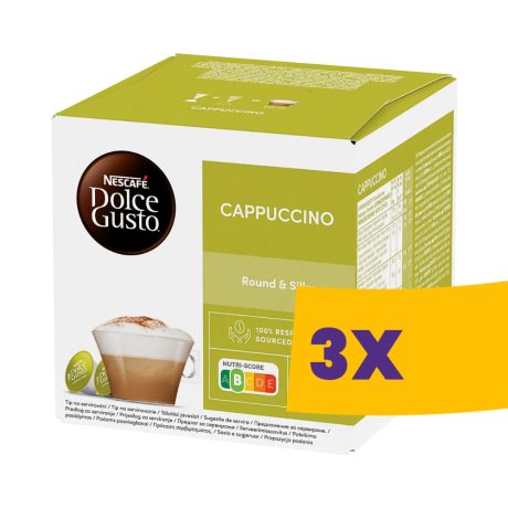 Nescafé Dolce Gusto Cappuccino kávékapszula 16db (Karton - 3 csomag)