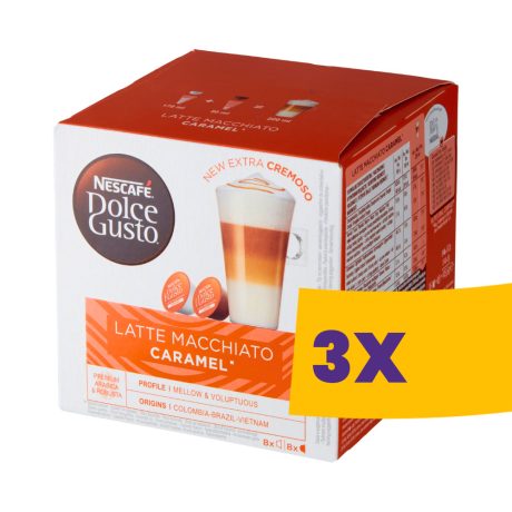 Nescafé Dolce Gusto Latte Macchiato Caramel kávékapszula 2x8db (Karton - 3 csomag)