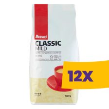 Bravos Classic Mild szemes kávé 1000g (Karton - 12 db)