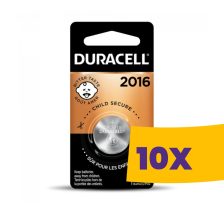 Duracell CR2016 B1 extra tartós gombelem (Karton - 10 db)