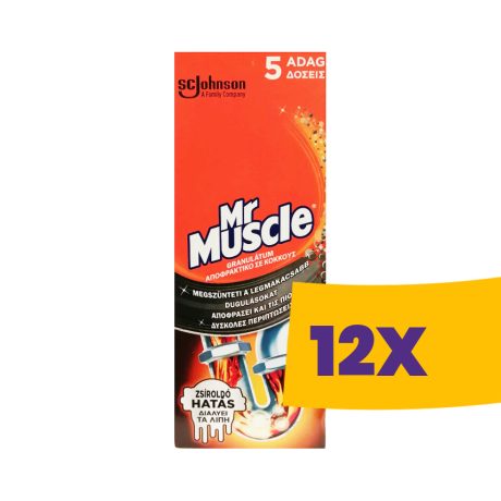 Mr Muscle lefolyótisztító granulátum 250g (Karton - 12 db)