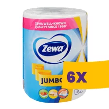 Zewa Jumbo papírtörlő - 2 rétegű (Karton - 6 tekercs)