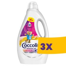   Coccolino Care mosógél Color - 68 mosás 2,72L (Karton - 3 db)