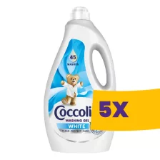   Coccolino Care mosógél White - 45 mosás 1,8L (Karton - 5 db)