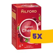   Milford Cseresznye gyümölcstea 20 filter (Karton - 5 csomag)