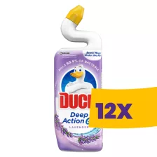   Duck Deep Action fertőtlenítő WC gél Levendula 750ml (Karton - 12 db)
