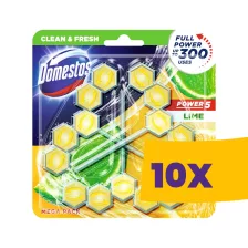   Domestos Power5 WC illatosító rúd Lime 3x50g (Karton - 10 csomag)