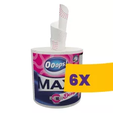   Ooops! Maxi háztartási papírtörlő - 2 rétegű (Karton - 6 tekercs)