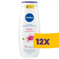 Nivea tusfürdő Rózsa & Mandulaolaj 500ml (Karton - 12 db)