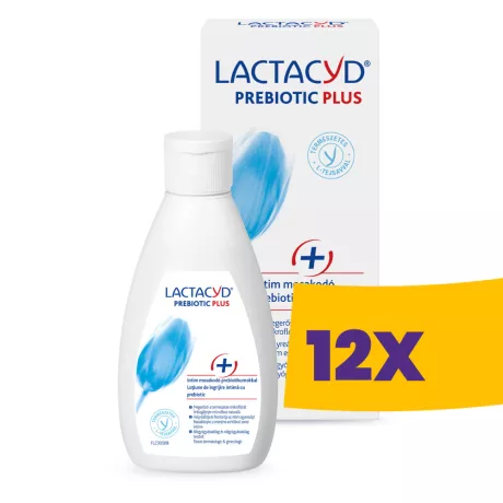 Lactacyd Prebiotic Plus intim mosakodógél prebiotikumokkal 200ml (Karton - 12 db)