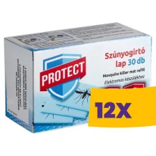   Protect elektromos szúnyogirtó utántöltő lapka 30db (Karton - 12 csomag)