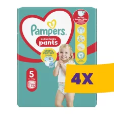   Pampers Active Baby Pants S5 bugyipelenka 11-17kg 22db (Karton - 4 csomag)