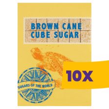 Koronás Barna nád kockacukor 500g (Karton - 10 db)
