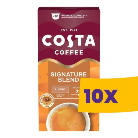 Costa Coffee Signature Blend Nespresso kompatibilis kávékapszula 10db (Karton - 10 csomag)