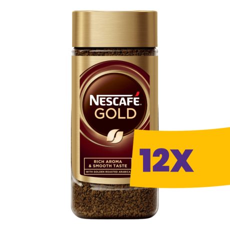 Nescafé Gold instant kávé 100g (Karton - 12 db)