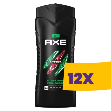 Axe tusfürdő Africa 400ml (Karton - 12 db)