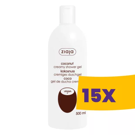 Ziaja krémtusfürdő Kókusz 500ml (Karton - 15 db)