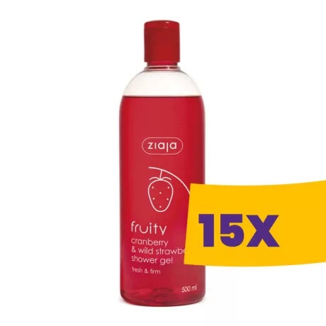 Ziaja krémtusfürdő Áfonya és Szamóca 500ml (Karton - 15 db)