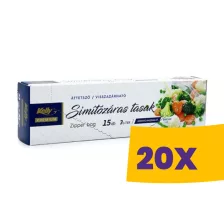   Kelly Prémium simítózáras tasak 3L 15db (Karton - 20 csomag)