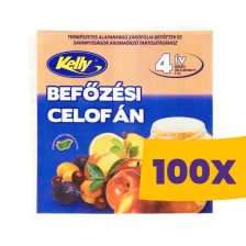 Kelly befőzési celofán 4 ív (Karton - 100 csomag)