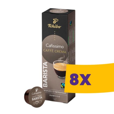 Tchibo Cafissimo Barista Caffé Crema kávékapszula 10db (Karton - 8 csomag)