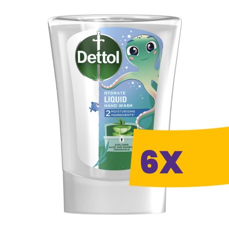 Dettol folyékony szappan Dettol adagolóhoz Aloe Vera Kids 250ml (Karton - 6 db)