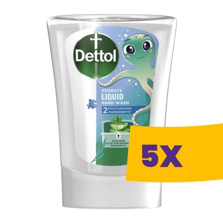 Dettol folyékony szappan Dettol adagolóhoz Aloe Vera Kids 250ml (Karton - 5 db)