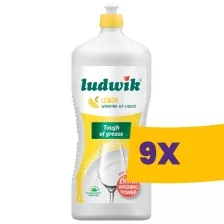 Ludwik mosogatószer Citrom 1350ml (Karton - 9 db)