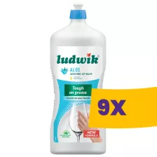 Ludwik mosogatószer Aloe Vera 1350ml (Karton - 9 db)