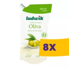   Ludwik folyékony szappan utántöltő Olíva 500ml (Karton - 8 db)