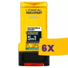  L'Oreal Paris Men Expert férfi tusfürdő 5in1 Invincible Sport 300ml (Karton - 6 db)