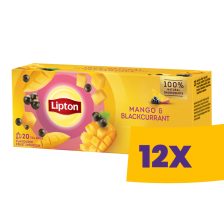   Lipton Mangó-feketeribizli gyümölcstea 20 filter (Karton - 12 csomag)