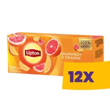   Lipton Grapefruit-narancs gyümölcstea 20 filter (Karton - 12 csomag)