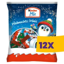 Kinder Mix karácsonyi válogatás 153g (Karton - 12 db)