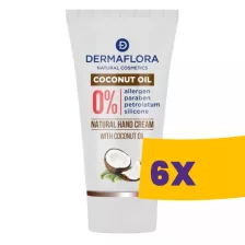Dermaflora 0% kézkrém Kókusz 50ml (Karton - 6 db)